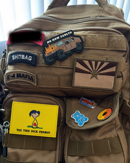 NO NEW FAULTS Morale Patch