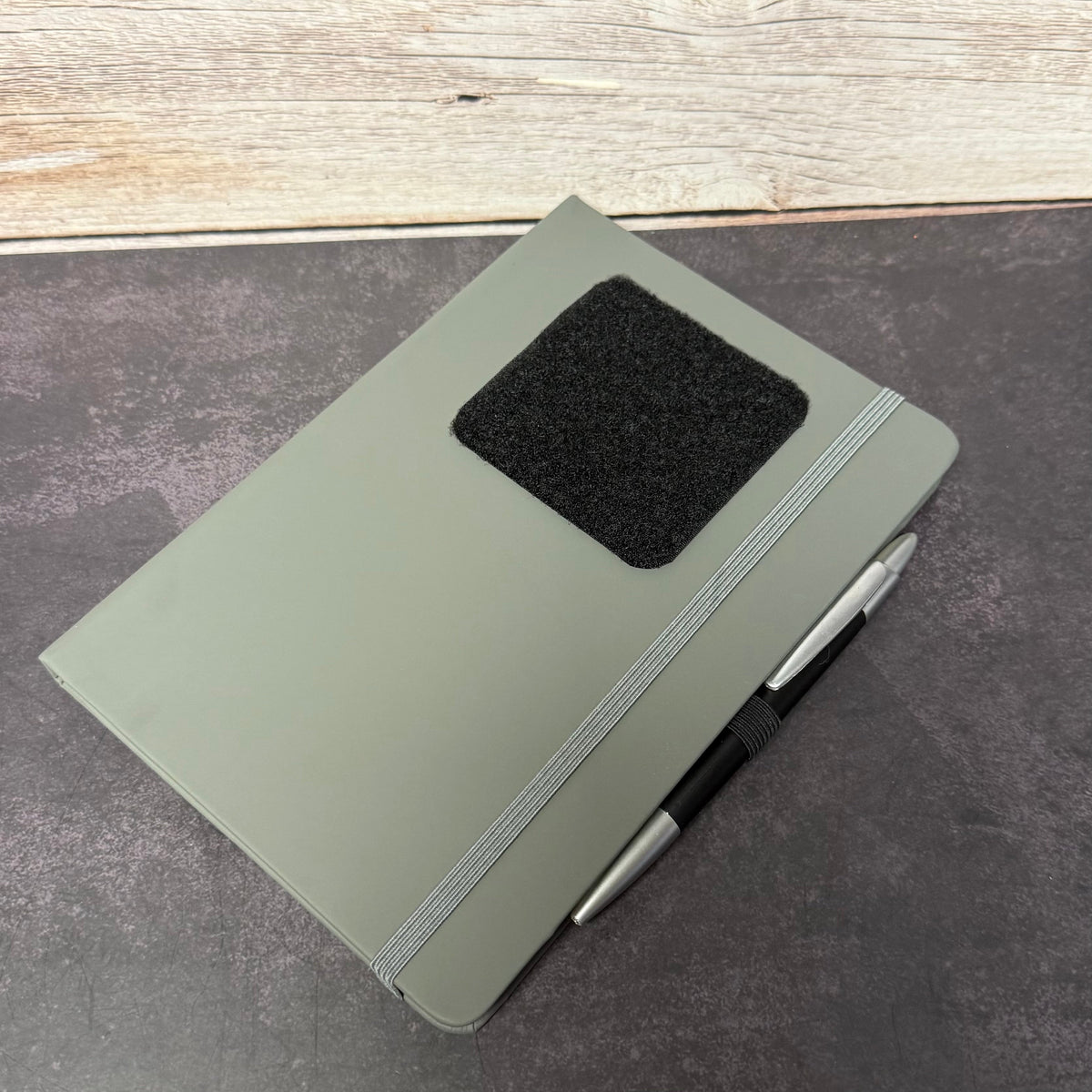 Morale Patch A5 Note Book with 2x3" or 3x3" | VELCRO® Brand Loop Panel Front Panel Customizable Log or Range Book