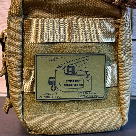 M57 Claymore Mine Clacker Funny Morale Patch, 2x3
