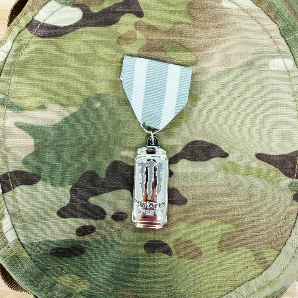 White Monster Medal