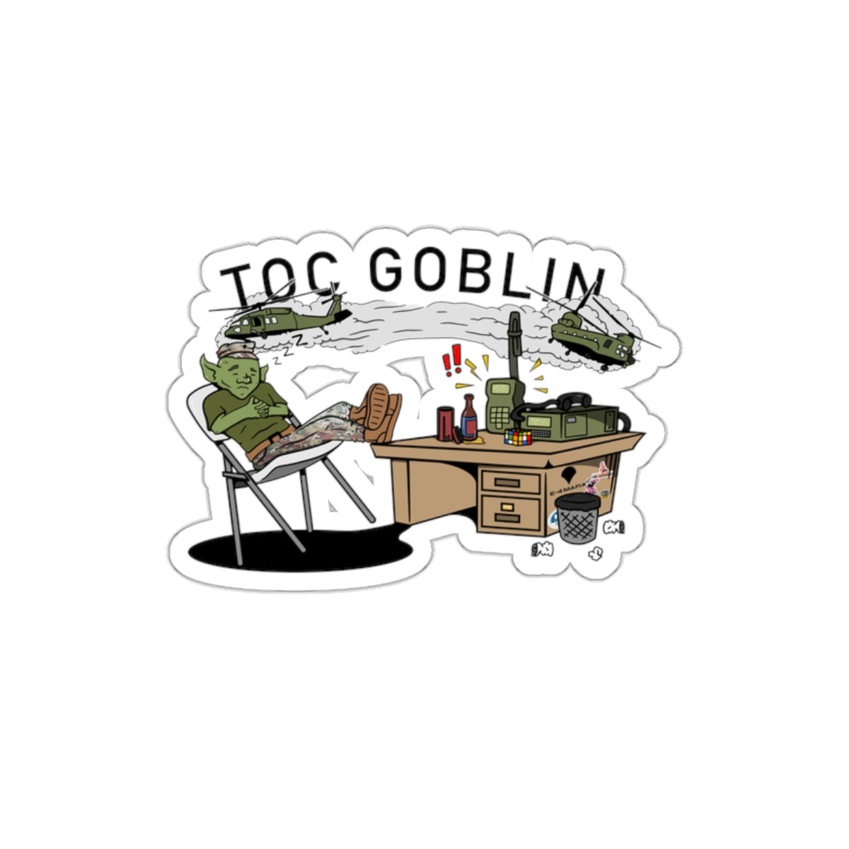 TOC Goblin Sticker