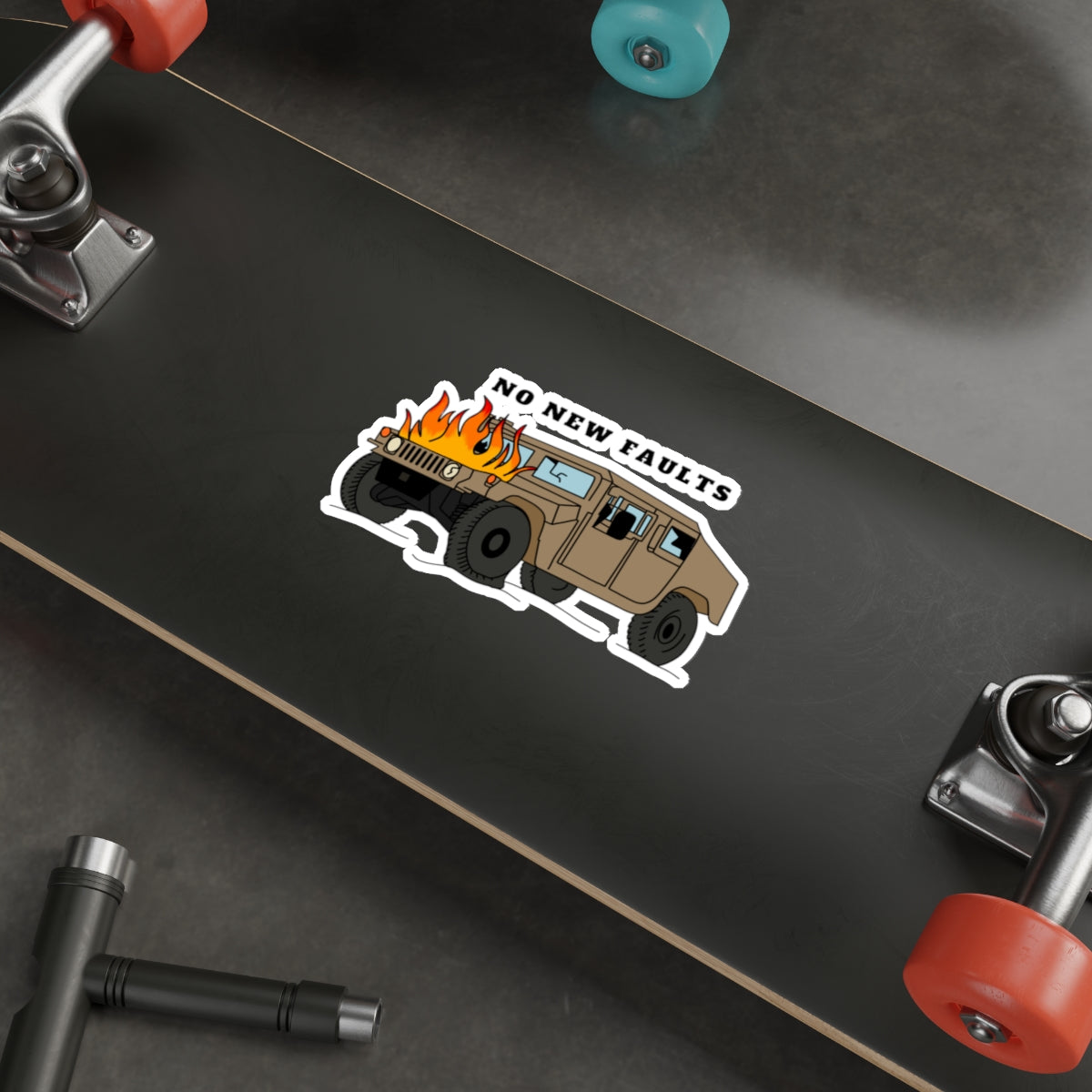 No New Faults Sticker