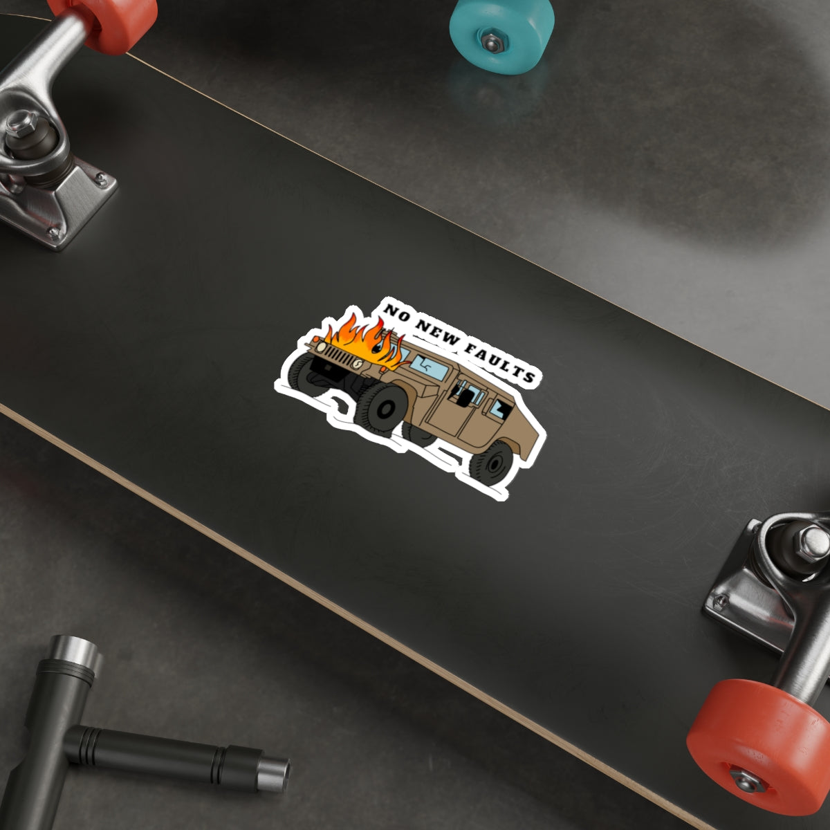 No New Faults Sticker