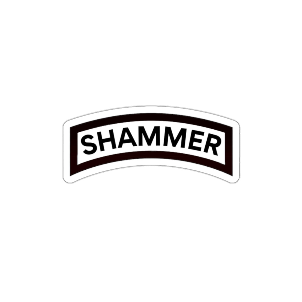 SHAMMER Tab Sticker