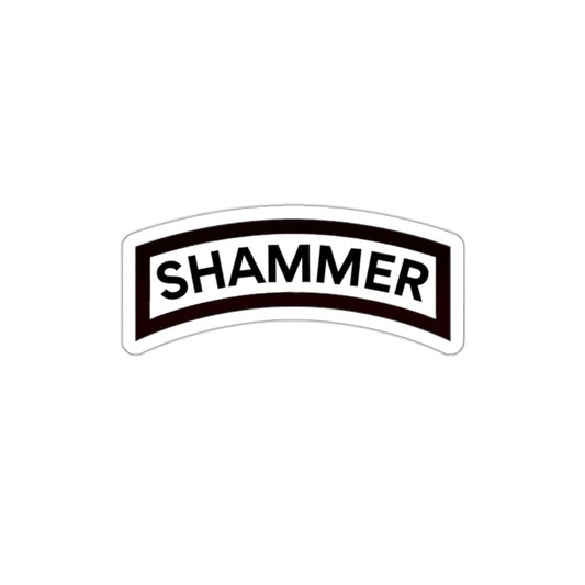 SHAMMER Tab Sticker