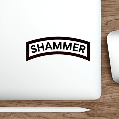 SHAMMER Tab Sticker