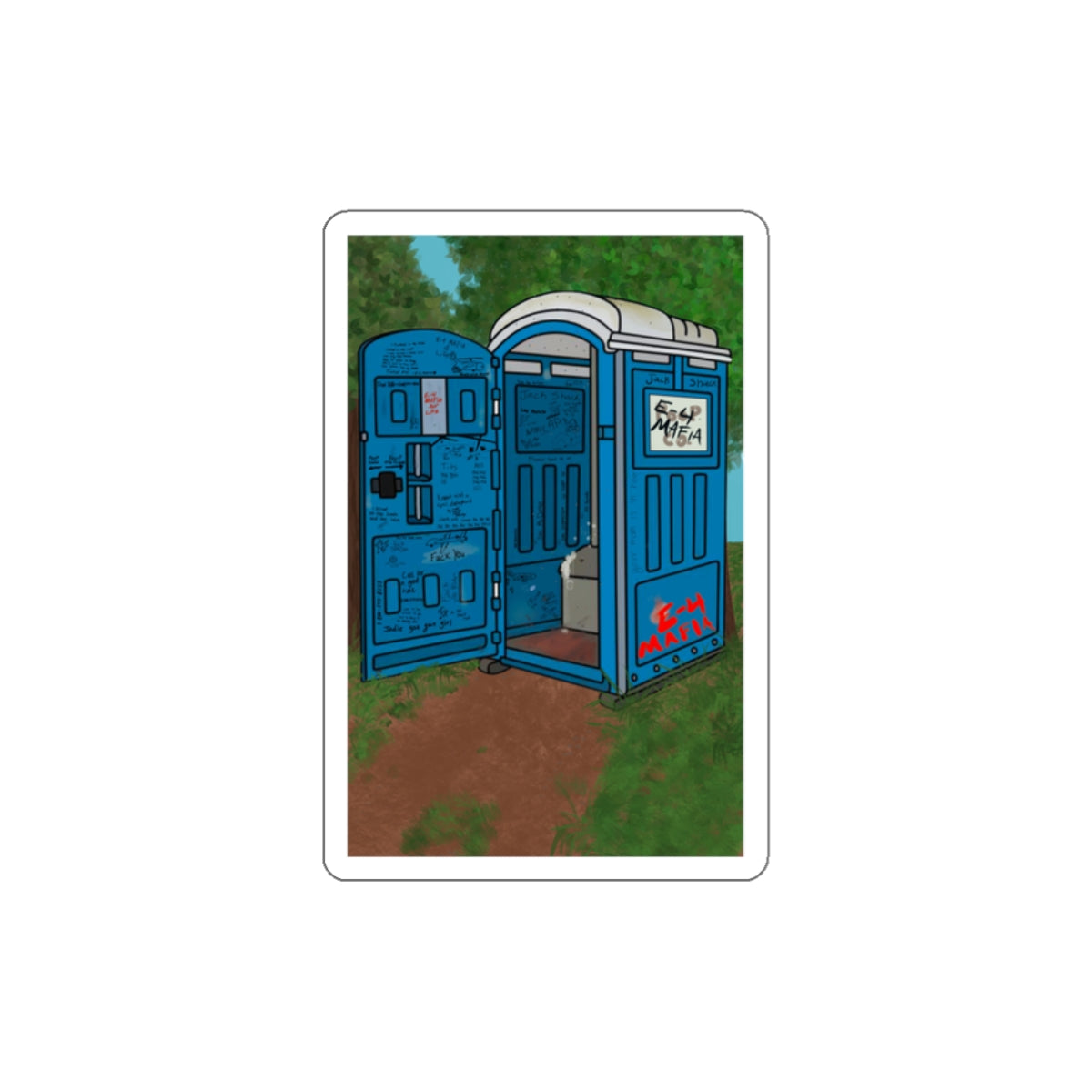 Jack Shack Sticker