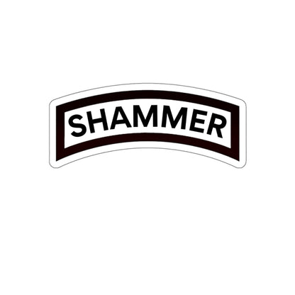 SHAMMER Tab Sticker