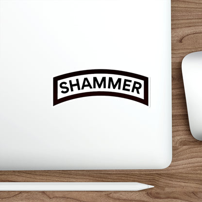 SHAMMER Tab Sticker