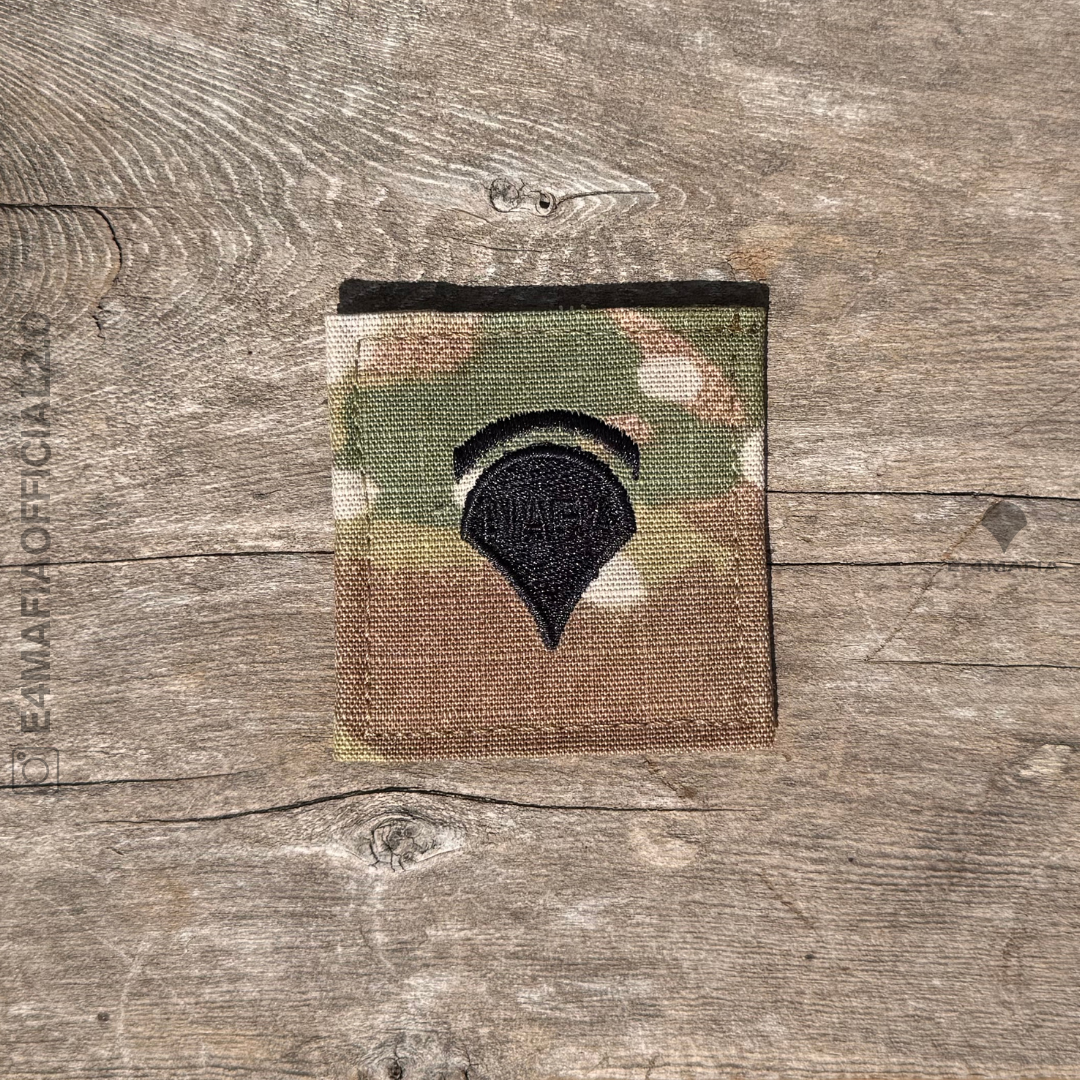 Spec 5–9 Rank Patch Bundle – E-4 MAFIA Limited Edition