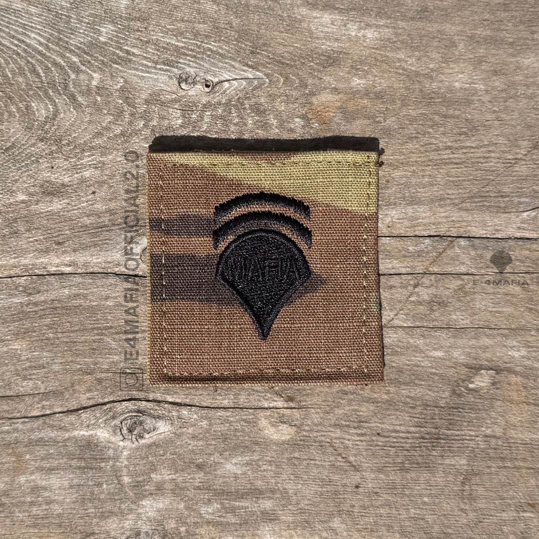 Spec 5–9 Rank Patch Bundle – E-4 MAFIA Limited Edition