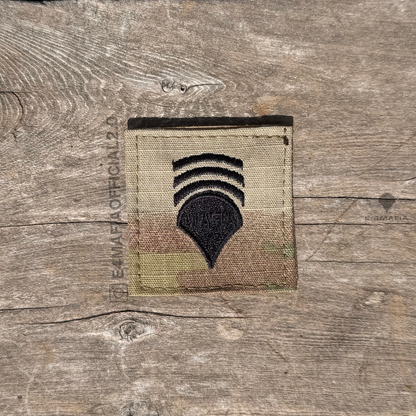 Spec 5–9 Rank Patch Bundle – E-4 MAFIA Limited Edition