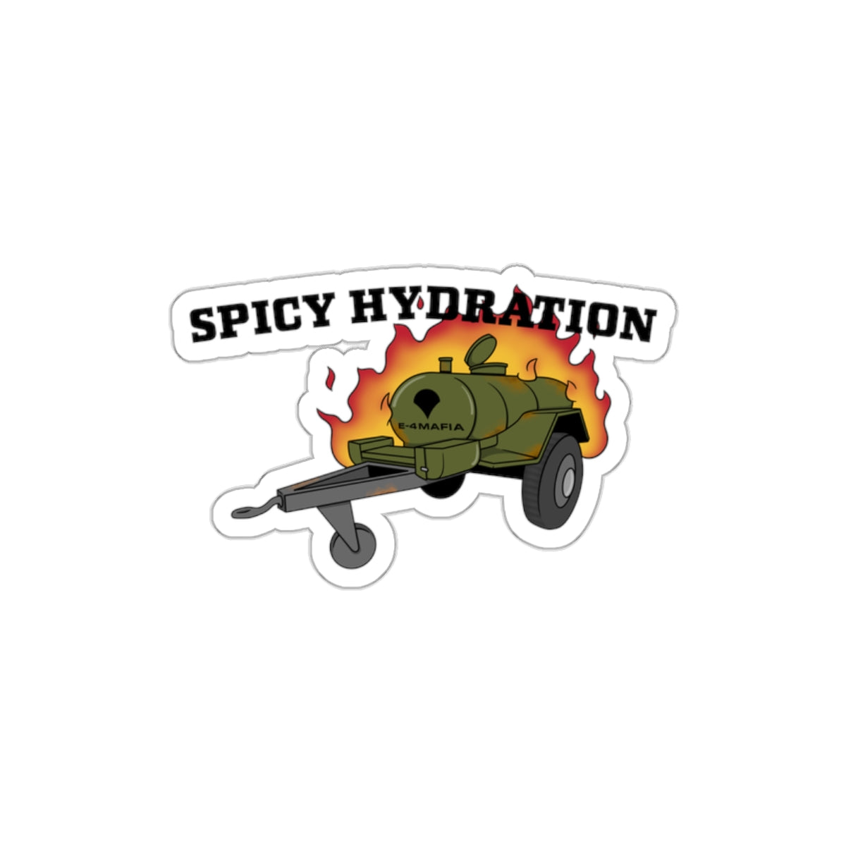 Spicy Hydration Sticker