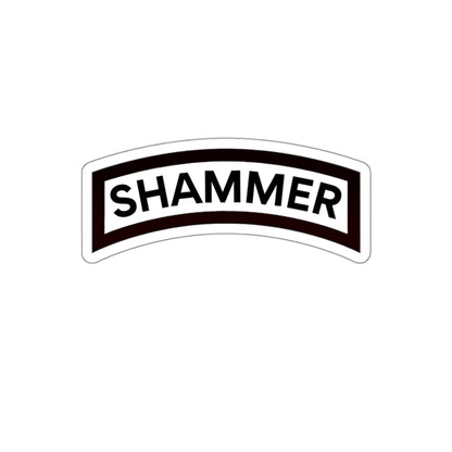 SHAMMER Tab Sticker