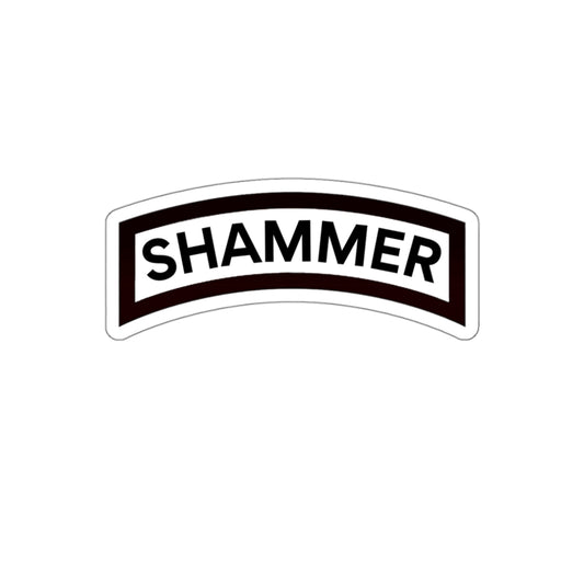 SHAMMER Tab Sticker