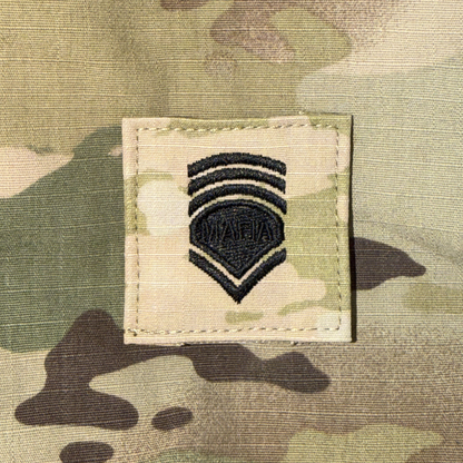 Spec 5–9 Rank Patch Bundle – E-4 MAFIA Limited Edition