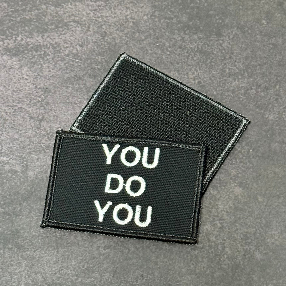 You Do You Funny Morale Patch, 2x3" | Made in USA | VELCRO® Brand Hook Backing