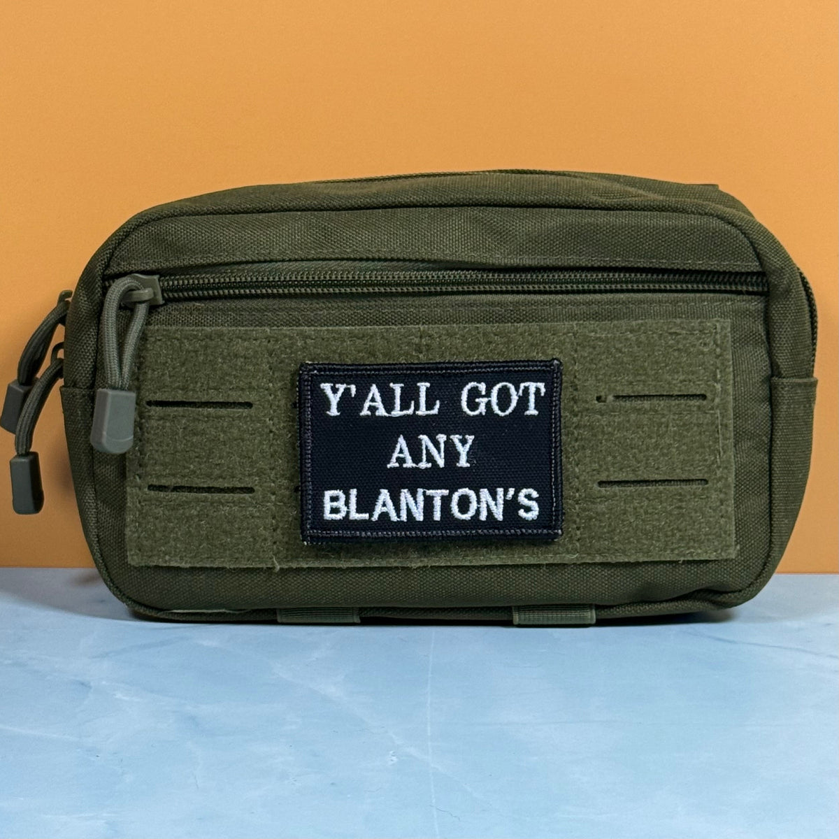 Got Any Blanton's Funny Morale Patch, 2x3" | Made in USA | VELCRO® Brand Hook Backing