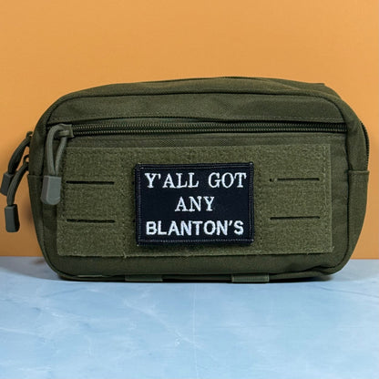 Got Any Blanton's Funny Morale Patch, 2x3" | Made in USA | VELCRO® Brand Hook Backing