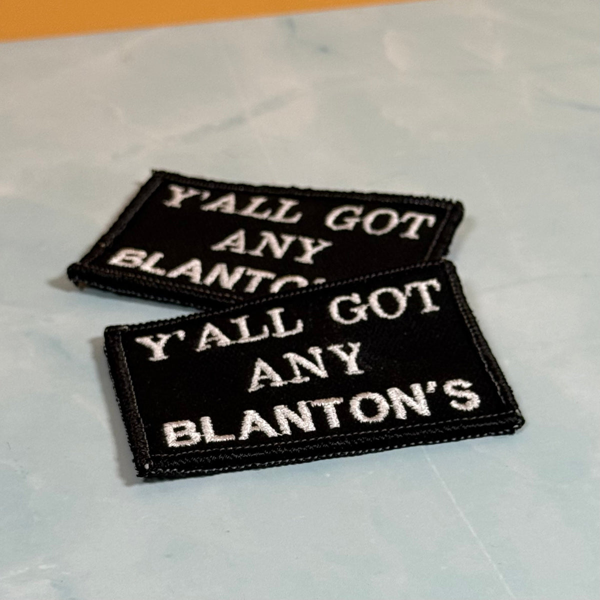 Got Any Blanton's Funny Morale Patch, 2x3" | Made in USA | VELCRO® Brand Hook Backing