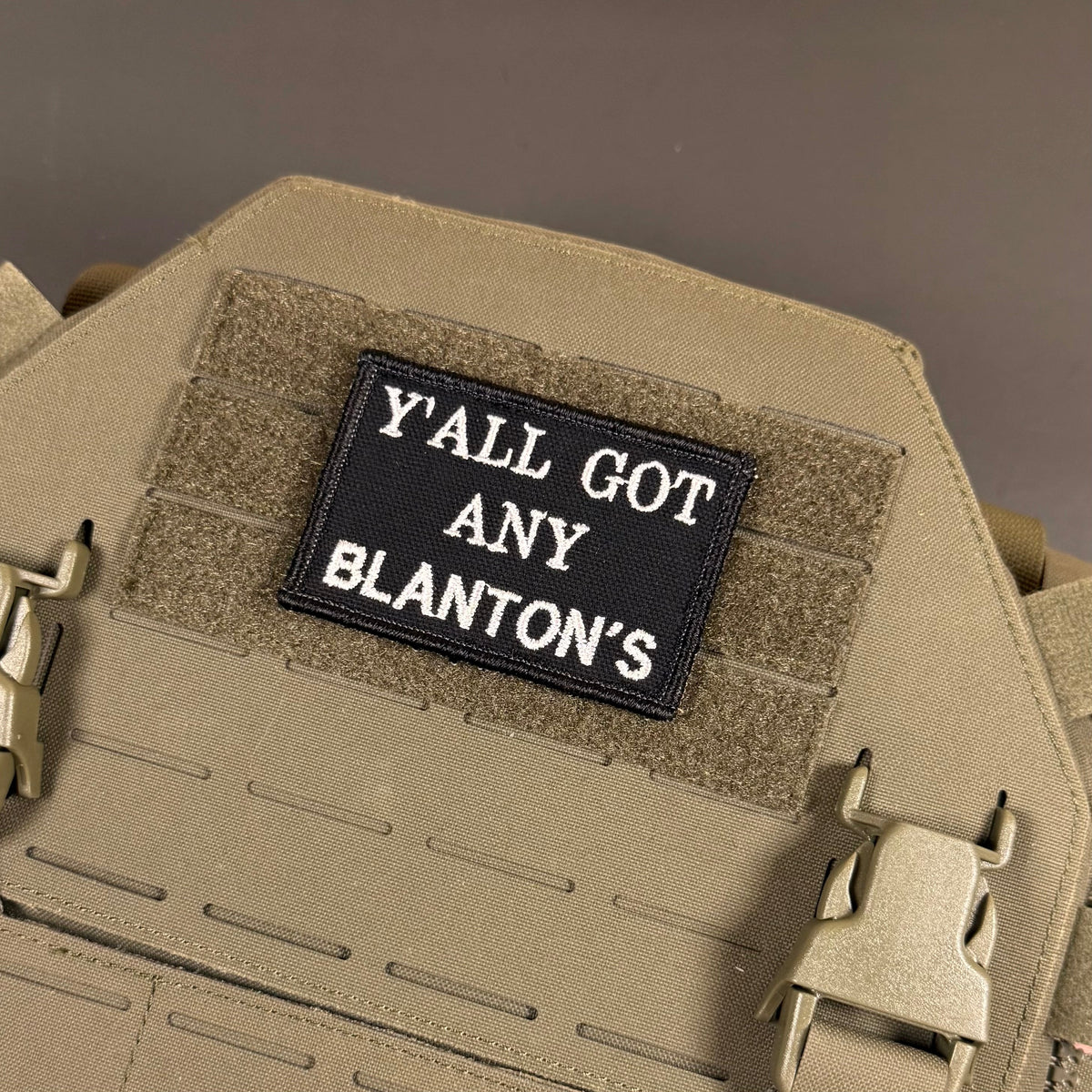 Got Any Blanton's Funny Morale Patch, 2x3" | Made in USA | VELCRO® Brand Hook Backing