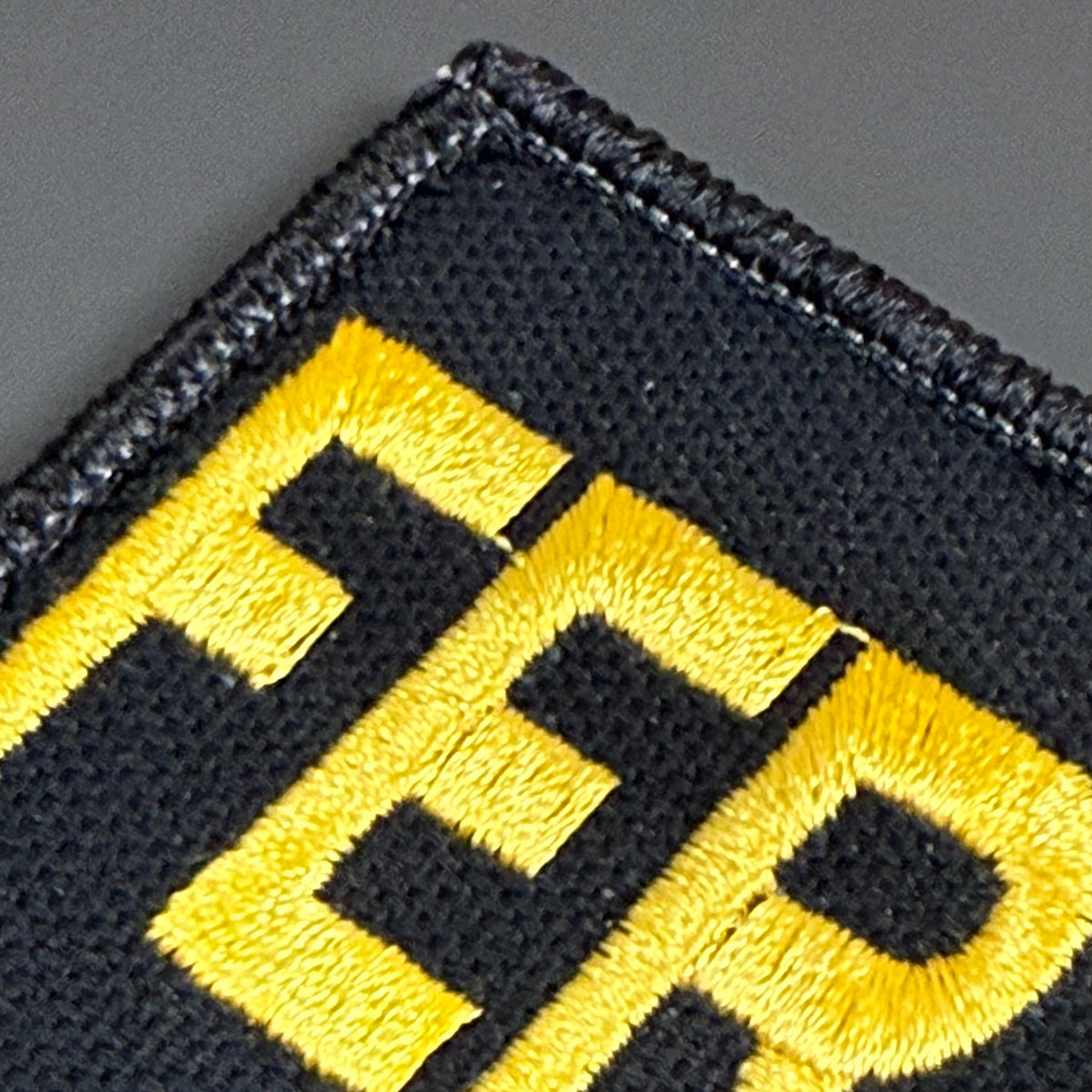 Feral & Wild Funny Morale Patch, 2x3" | Made in USA | VELCRO® Brand Hook Backing