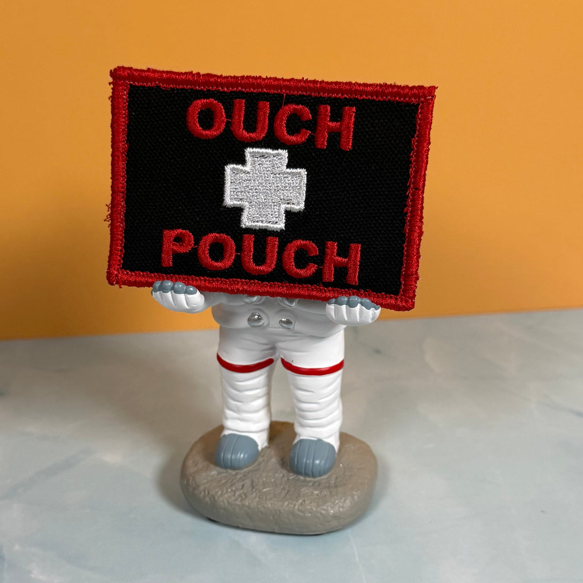 Ouch Pouch Funny IFAK Med-Kit Morale Patch, 2x3" | Made in USA | VELCRO® Brand Hook Backing