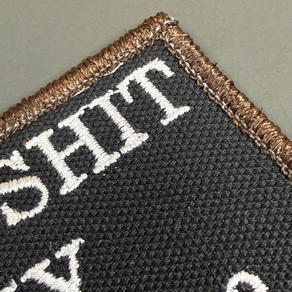 Who Shit My Pants? Funny Morale Patch, 2x3" | Made in USA | VELCRO® Brand Hook Backing