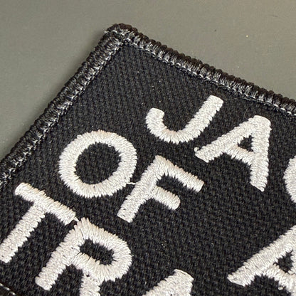 Jack Of All Trades Funny Embroidered Morale Patch, 2x3" | VELCRO® Brand Hook Backing