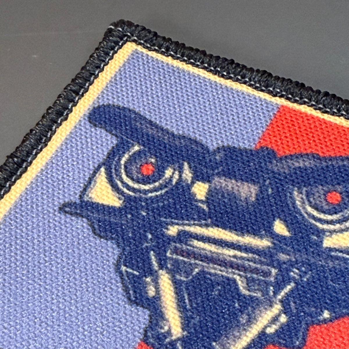 No Disassemble Funny Printed Morale Patch, 2x3" | Made in USA | VELCRO® Brand Hook Backing