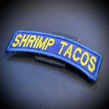 Army Regular Forces Parody Embroidered Name Tabs, 1.2x3" | VELCRO® Brand Hook Backing