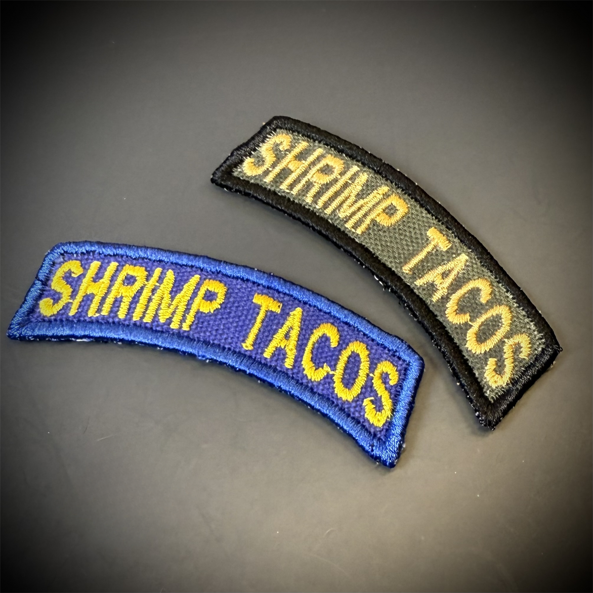 Army Regular Forces Parody Embroidered Name Tabs, 1.2x3" | VELCRO® Brand Hook Backing