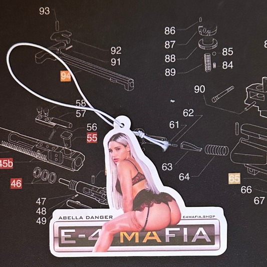 E-4 MAFIA Air Freshener – Abella Danger Edition