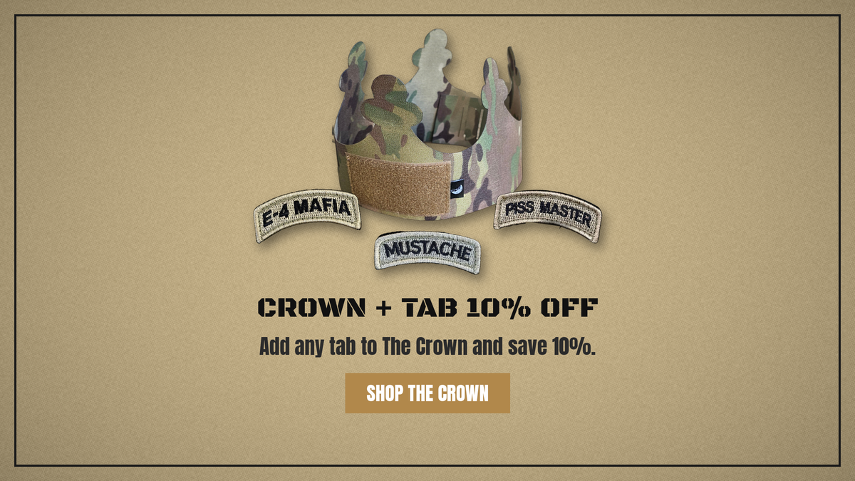 Crown + Tab 10% off